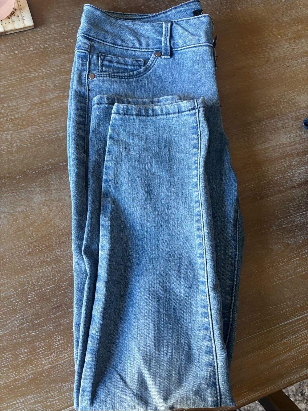 d. jeans Women's Skinny Light Blue Denim Jeans